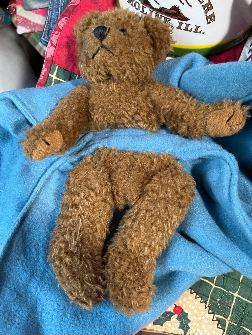 Soft Brown Classic Teddy Bear Plush - Cozy Brown Cuddly Toy
